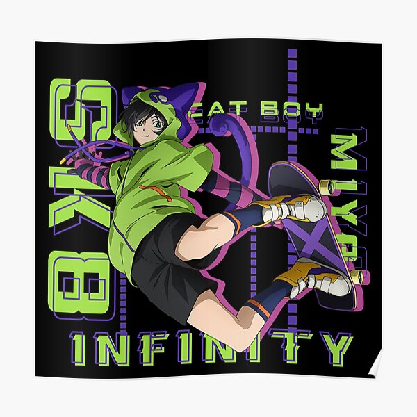 sk8 the infinity - miya - anime Poster RB01705 product Offical SK8 The Infinity Merch