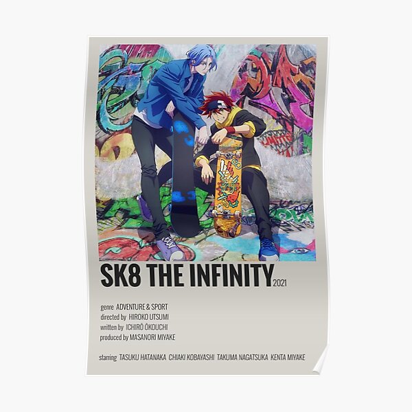Sk8 the infinity minimalist poster Poster RB01705 product Offical SK8 The Infinity Merch