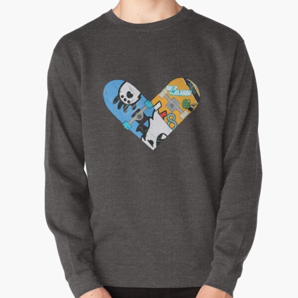 Renga Skateboard Heart 2 Pullover Sweatshirt RB01705 product Offical SK8 The Infinity Merch