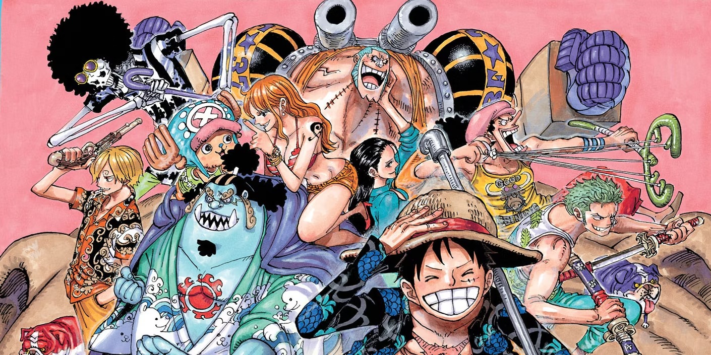 One Piece Chapter 987 Color Page - SK8 The Infinity Merch